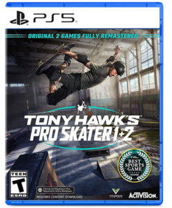 Tony Hawks Pro Skater 1 and 2