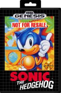 Sonic the Hedgehog *Not For Resale