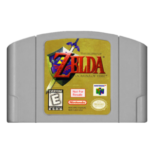 Legend of Zelda: Ocarina of Time Not For Resale