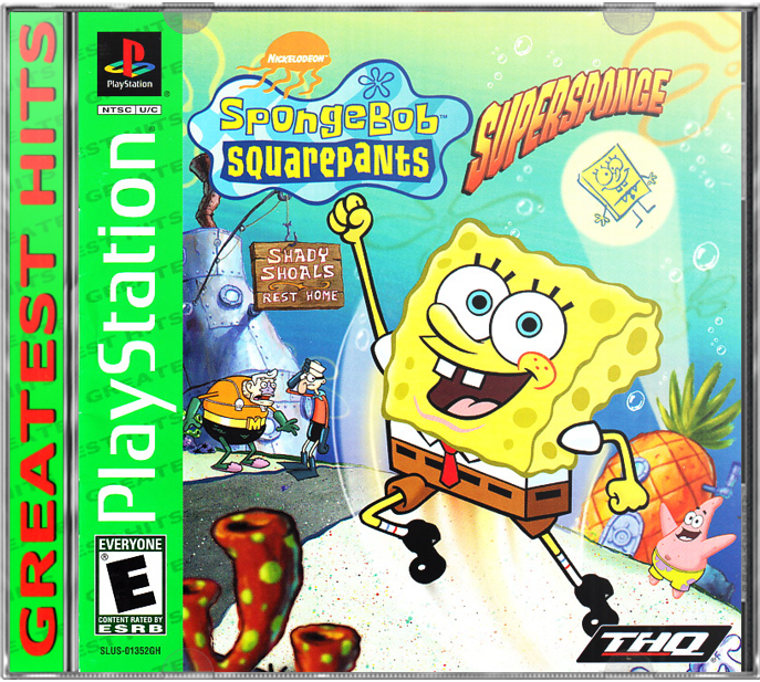 SpongeBob SquarePants Super Sponge *Greatest Hits Video Game Price ...