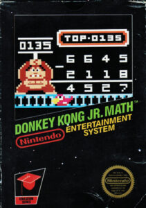 Donkey Kong Jr. Math Sticker