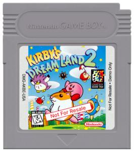 Kirby’s Dream Land 2 *Not For Resale