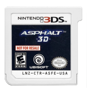 Asphalt: 3D *Not for Resale