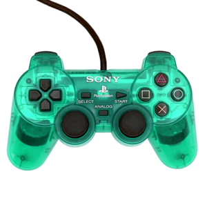 Clear Green Dual Shock Controller