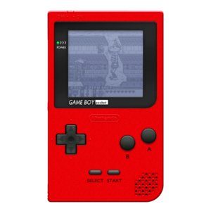 Red Game Boy Pocket