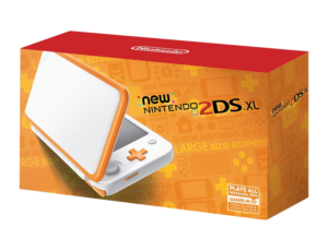 New Nintendo 2DS XL White & Orange