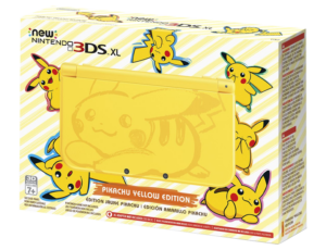 New Nintendo 3DS XL Pikachu Edition