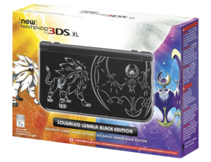 New Nintendo 3DS XL Solgaleo Lunala Black Edition