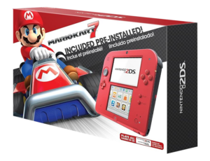 Nintendo 2DS Mario Kart 7 Crimson Red