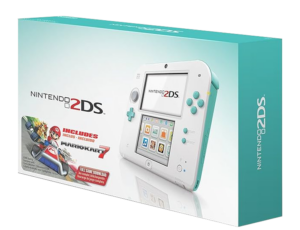 Nintendo 2DS Sea Green Mario Kart 7 Bundle