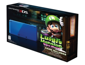 Nintendo 3DS Cobalt Blue Luigi’s Mansion Limited Edition