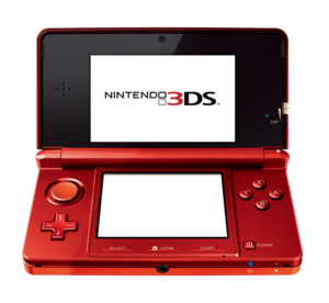 Nintendo 3DS Flame Red