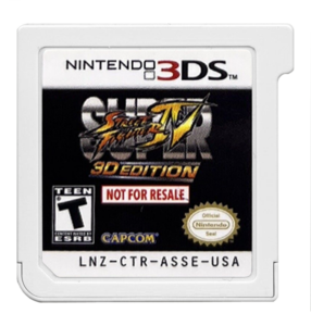 Super Street Fighter IV 3D Edition Not for Resale