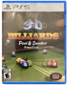 3D Billiards Pool & Snooker GameStop Misprint